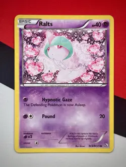 Ralts RC8/RC25 Radiant Collection Legendary Treasures 2013 Holo Pokemon LP - Image 1