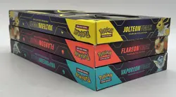 Pokemon TCG Eeveelution VMAX Box SET Flareon/Vaporeon/Jolteon SEALED LOT - Image 3