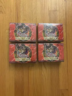 Yugioh Retro Pack 2 Unlimited Box RP02 Sealed in Hand Lot Of 4 - 16 Total Packs - Image 1