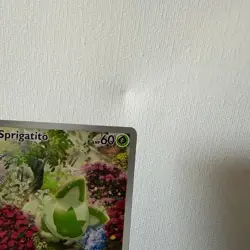 Pokemon TCG Sprigatito 196/193 Sv02 Paldea Evolved Illustration Rare Holo 2023 - Image 3