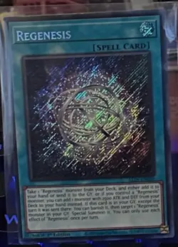 YuGiOh Regenesis ALIN-EN059 Alliance Insight 1st Edition Secret - Image 1