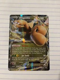 Pokemon NM Dragonite EX and Reverse Holo 2015/2014 #51/108 & #74/111 English - Image 1