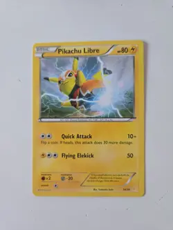 Pikachu Libre (14 14/30 Common XY Trainer Kit: Pikachu Libre & Suicune Pokemon - Image 2