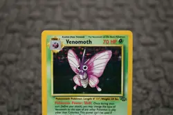 Pokemon TCG Venomoth Jungle 13/64 Holo Unlimited Holo Rare - Image 2