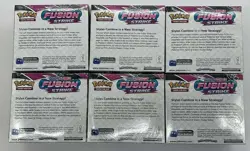 Lot of (6) Pokemon TCG Sword & Shield Fusion Strike Booster Boxes SEALED NEW - Image 3