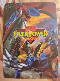 OverPower Marvel IQ Fleer 1996 Jean Grey Hero Character Card Rare - Image 2