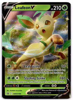 Leafeon V SWSH194 Holo Promo Sword & Shield Promo Pokemon Holo Near Mint - Image 1