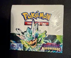 Pokemon TCG Scarlet & Violet Twilight Masquerade FACTORY SEALED BOOSTER BOX - Image 1