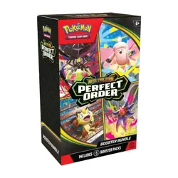 Pokemon TCG - Mega Evolutions: Perfect Order - Booster Bundle (6 Packs) - Image 1