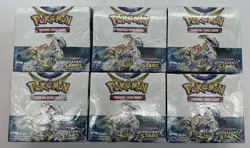 Lot of (6) Pokemon TCG Sword & Shield Brilliant Stars Booster Boxes SEALED NEW - Image 1