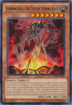 Kumongous, the Sticky String Kaiju - CORE-EN088 - Rare - Unlimited Edition - Lig - Image 1