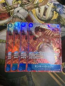 One Piece Card Luffy Sr4-Piece Set Op02 - Image 1