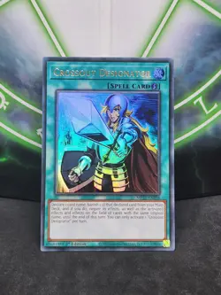 Yugioh Crossout Designator MP21-EN258 Ultra Rare 1st Edition NM - Image 1