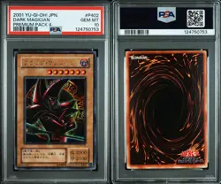 PSA10 2001 Yugioh Japanese Dark Magician Premium Pack 4 - Image 1