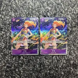 One Piece Card Popular Nami Black Purple Luffy Reinforced Parts Uc2 Pieces Set - Image 1