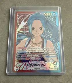 One Piece TCG - Nefeltari Vivi EB03-001 Alt Art Leader AA Heroines Ed NM - Image 3