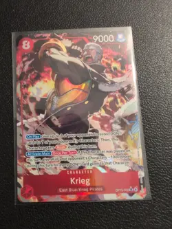One Piece Adventure On Kami’s Island Krieg OP15-008 SR Alt Art English - Image 1
