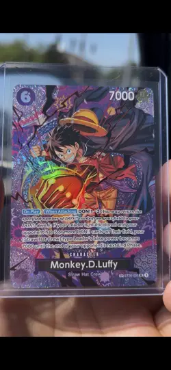 Monkey.D.Luffy SR Foil ST26-005 Adventures on Kami’s Island - Image 1
