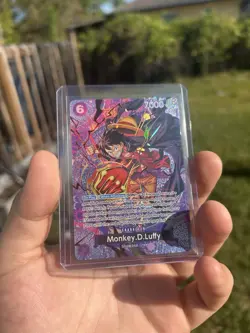 Monkey.D.Luffy SR Foil ST26-005 Adventures on Kami’s Island - Image 3