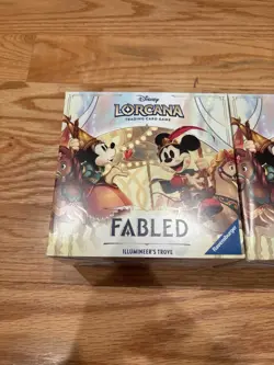 Disney Lorcana Fabled Illumineer’s Trove Sealed Box 8 Booster Packs Per Box Lot - Image 3