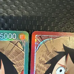 One Piece Card Monkey D Luffy L Leaderop13-001 Set Of 2 - Image 3
