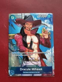 One Piece Card Game PRB-01 The Best - Dracule Mihawk OP01-070 ENG Alt Art - Image 1