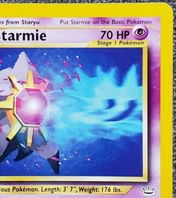 1st Edition Starmie - Neo Revelation - #25/66 - Rare Vintage Pokemon Card 2001 - Image 3
