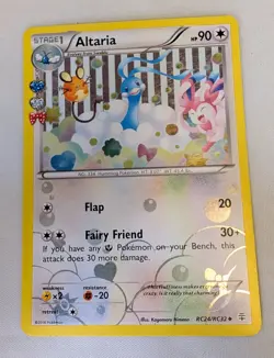 Altaria RC24/RC32 Radiant Collection XY Generations 2016 Pokemon Card Holo LP - Image 1