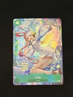 Uta (Alt Art) OP13-023 SR Carrying on His Will - ONE PIECE Card Game ENGLISH - Image 1