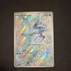 Pokemon Articuno Card 161/159 SV09 Journey Together Full Art Holo Rare - Image 1