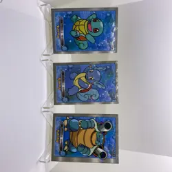 Squirtle Wartortle Blastoise Pokemon 2024 Card Database Cracked Ice Holo - Image 1