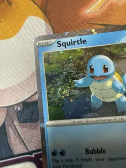 Squirtle Black Star Promo SVP 048 Pokemon Card Swirl - Image 2