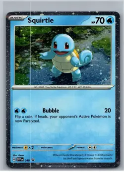 Squirtle - (Cosmos Holo) Promo SV: Scarlet & Violet Promo Cards 048 NM - Image 1