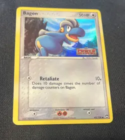 Bagon - 43/108 - Pokemon Card Ex Power Keepers Reverse Holo Common - NM - Image 1