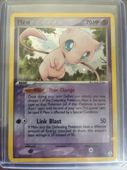 📈 Mew 2006 EX Legend Maker 10/92 Holo Rare Pokemon Card - Image 1