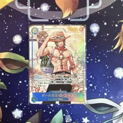 One Piece Card Ace Secret Parallel - Image 1