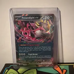 Pokemon Cards Fezandipiti EX 142/217 Ascended Heroes Mint Card - Image 1
