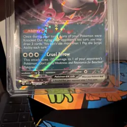 Pokemon Cards Fezandipiti EX 142/217 Ascended Heroes Mint Card - Image 3