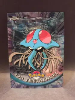 Pokemon Card - Tentacruel #73 - Topps Chrome 2000 - Image 1