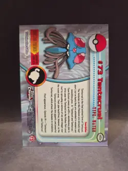 Pokemon Card - Tentacruel #73 - Topps Chrome 2000 - Image 2