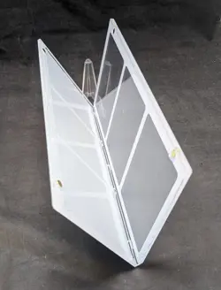 3-Card BLUE Magnetic Acrylic Display Case for Pokemon TCG - Image 3