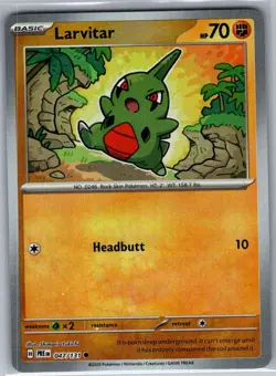 Larvitar Poke Ball 047/131 SV: Prismatic Evolutions - Pokemon Card - NM - Image 1