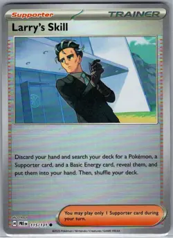 Larry's Skill - Poke Ball 115/131 SV: Prismatic Evolutions - Pokemon Card - NM - Image 1