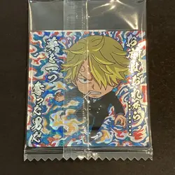 One Piece Card One Piece Seal Wafer 12 Goldfront Luffy Back Sanji - Image 2