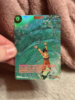 Bandai Dragon Ball Super Card Game Spirit Son Goku BT30-015 SPR Foil - Image 1