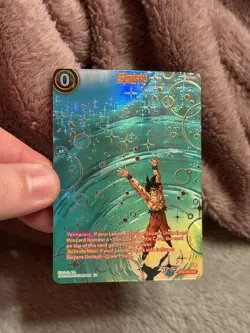 Bandai Dragon Ball Super Card Game Spirit Son Goku BT30-015 SPR Foil - Image 3