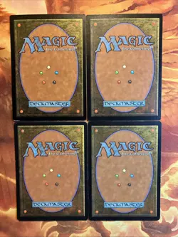 MTG 3 x Funeral Charm & 1 Fireblast Visions Lightly Played Instant Vintage!! - Image 2