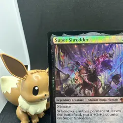 MTG Teenage Mutant Ninja Turtles (TMT) ~ Super Shredder (Foil) (M) 0083 - Image 2