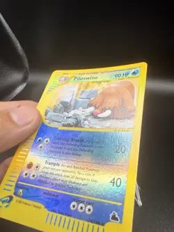 Pokemon Piloswine Holo Card 2003 Nintendo 24/144 Stage 1 90 HP - Image 2