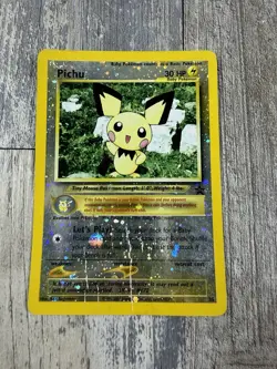 Pichu Reverse Holo Black Star Promo 35 WOTC Pokemon Card HP - Image 1